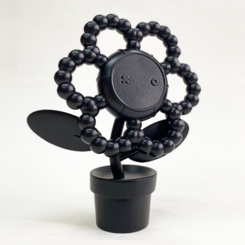 Ivanovartist Toy Artistflawer Керамическая статуэтка Черный цветок, высота - 20 см