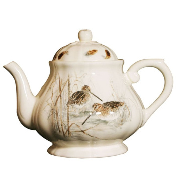 Gien Sologne Заварочный чайник, объем - 1,1 л, цвет - белый, коричневый