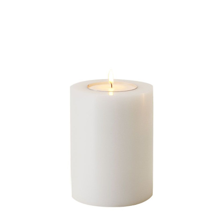 Eichholtz Artificial Candle Декоративная круглая свеча, размер - 7x7х9см, белый
