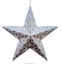 Mark Slojd EUFORIA Подвесной металлический светильник - звезда, 44 х 44 см, белый