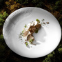 Degrenne Supernature Фарфоровая тарелка для основного блюда, диамертр - 27 см, цвет - белый