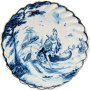 Seletti Classics on Acid Тарелка для супа Delfino, диаметр - 25,5 см, цвет - белый, синий