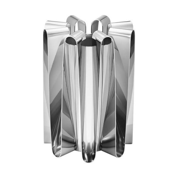 Georg Jensen Frequency Металлическая ваза, 22 см, серебрянный