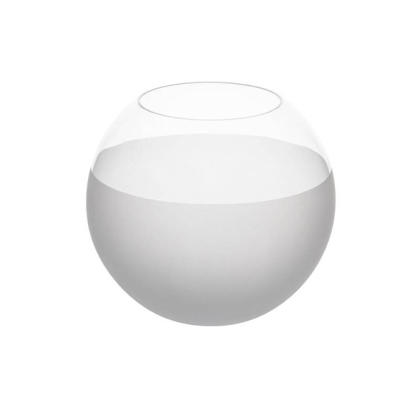 Degrenne Baltique Стеклянная ваза, 17 см, прозрачный/белый
